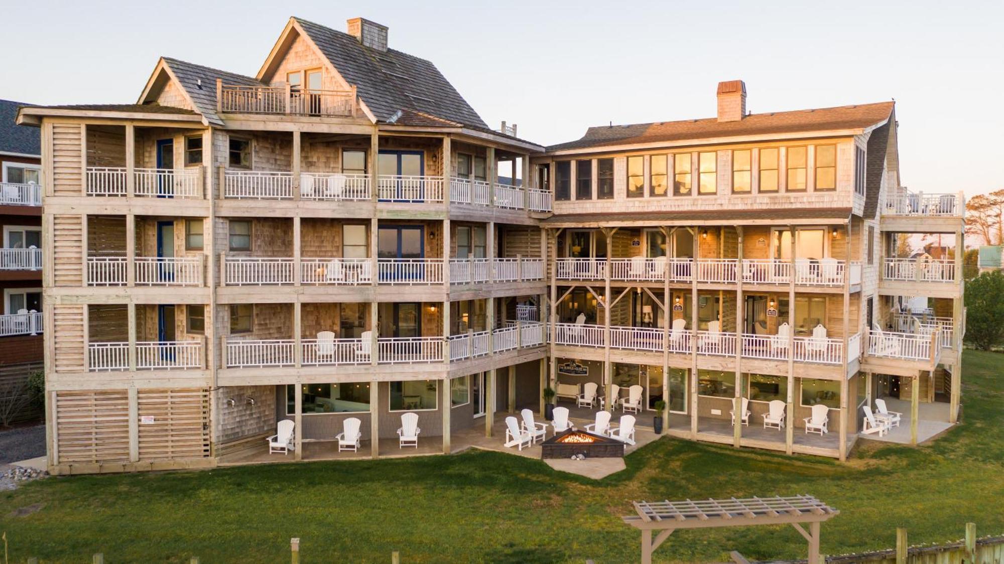The Burrus House Inn Waterfront Suites Manteo Exterior foto